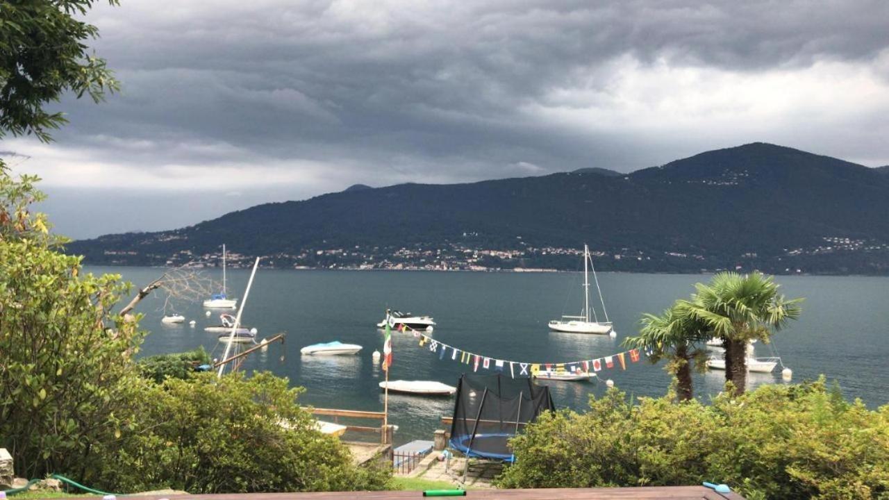 Casa Chia Lago Maggiore Laveno Exterior foto