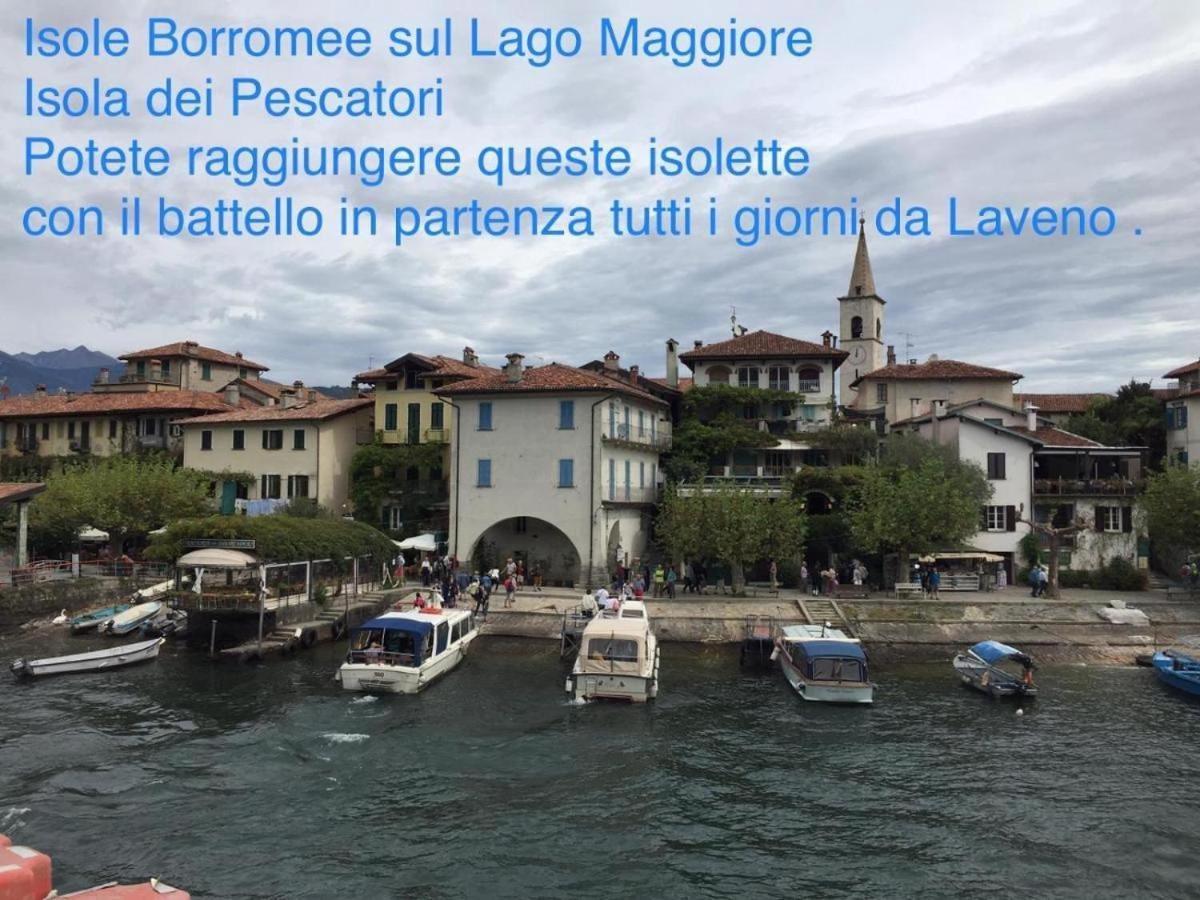 Casa Chia Lago Maggiore Laveno Exterior foto